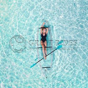 Kayak professionnelles Transparent, en Polycarbonate électrique, bateau transparent - Product Image 2