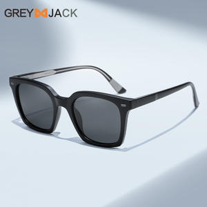 Gafas de sol Greyjack TR90 para mujer, montura cuadrada, color negro, UV400, polarizadas, tipo 3, K056 - Product Image 1