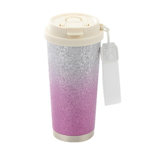 Gradient Stainless Steel Tumbler 316 Double Wall Vacuum Insulated With Straw For Travel And Outdoor Use - Product Image 4
