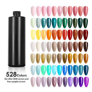 <span class=keywords><strong>Vernis</strong></span> à ongles <span class=keywords><strong>semi</strong></span>-<span class=keywords><strong>permanent</strong></span> en gel transparent, logo personnalisé, UV, OEM, échantillon gratuit, vente en gros, 528 couleurs - Product Image 4