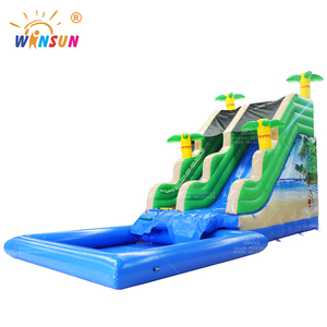 Winsun Sports Inflatable Water <b>Slide</b> Commercial Customized outdoor playground inflatable <b>swimming</b> <b>pools</b> - Product Image 5