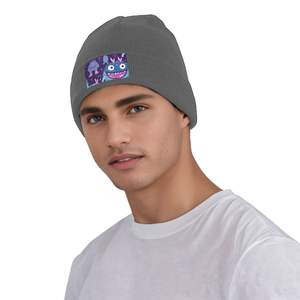 Casquette d'hiver en tricot doux avec motif de fruits avec broderie 3D impression numérique et bouffée pour les voyages à la plage et les affaires - Product Image 2