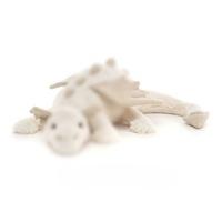 Peluche en coton biologique Jelly Cats, Dragon du Ciel et Dragon des Neiges, poupée en peluche moelleuse, rembourrage en PP, coussin lesté doux
