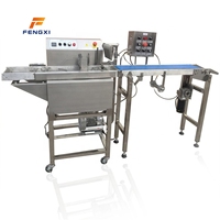 Machine d'enrobage de chocolat FXN en promotion – Machine de traitement du cacao pour ligne d'enrobage de barres chocolatées et usage en pâtisserie
