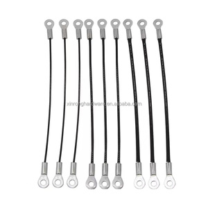 하이 퀄리티 코팅 와이어 로프 슬링 안전 케이블 끈 스틸 와이어 로프 조립 구멍 - Product Image 3