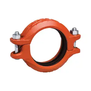 Fast Delivery 2 1/2" 1N Red Painted Grooved Flexible Coupling