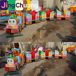 <span class=keywords><strong>Tren</strong></span> turístico para puntos turísticos con capacidad para pasajeros, <span class=keywords><strong>tren</strong></span> <span class=keywords><strong>de</strong></span> paseo estilo granja popular, fabricante <span class=keywords><strong>de</strong></span> equipos <span class=keywords><strong>de</strong></span> entretenimiento - Product Image 2