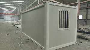 Petite maison préfabriquée cabine d'été détachable isolée salon chambre café pour écoles supermarchés usine directe - Product Image 3