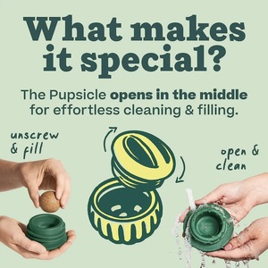Juguete Masticable de Plástico Verde en Forma de Bola para Perros, Comedero Interactivo con Orificios para Comida, Tamaño Mediano, Uso en Interiores - Product Image 5