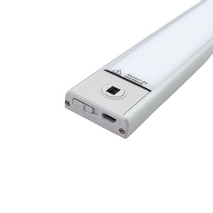 YIDUN Luce <span class=keywords><strong>LED</strong></span> Wireless a Batteria con Sensore di Movimento, in Alluminio, Montaggio a Parete per <span class=keywords><strong>Cucina</strong></span>, Colore Grigio - Product Image 3