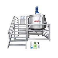 Cuve de Réaction en Acier Inoxydable 1000L avec Agitateur et Pompe pour Shampooing, Détergent Liquide et Machine à Gratter/Mélanger