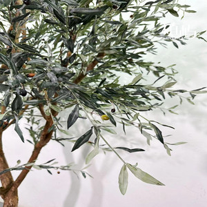 Personnalisable 90cm 120cm 150cm 180cm 210cm 240cm Faux plantes en <span class=keywords><strong>pot</strong></span> en plastique <span class=keywords><strong>olivier</strong></span> artificiel <span class=keywords><strong>pour</strong></span> la décoration intérieure de la maison - Product Image 4