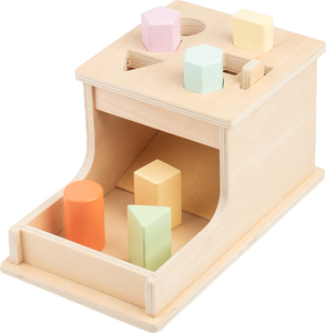 Boîte de permanence d'objet Montessori avec six blocs, jouet à balles en bois, jouets Montessori pour bébé, nourrisson, tout-petit - Product Image 1