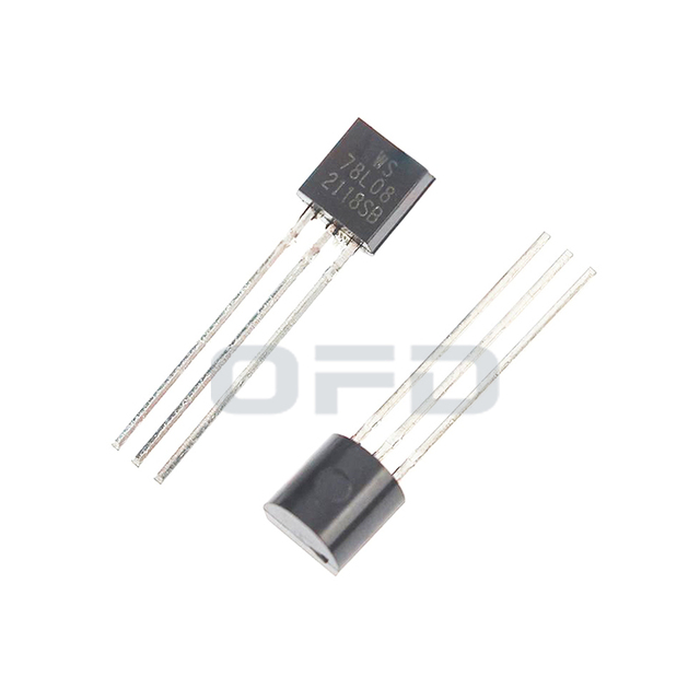 78L08 Positive Voltage Regulators 3-Terminal Through Hole/SMD SOT-89 TO-92 Positive Voltage Regulators Transistor 78L08