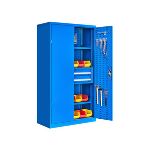 Heavy-duty <b>Metal</b> Tool <b>Cabinet</b> with Powder Coating for Storing Heavy Tools OEM - Product Image 5