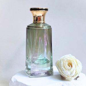 Sang Trọng Hình Chữ Nhật Không Thường Xuyên Biểu Tượng Tùy Chỉnh Và Màu Sắc Rõ Ràng Chai Thủy Tinh Cho Nước Hoa Với Gói - Product Image 3