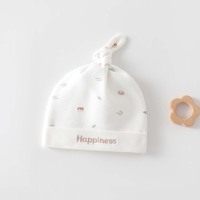 Gorro de Bebé Tubular 95% Algodón 5% Elastano, Suave, No Elástico, Antibacterial, para Recién Nacidos y Niños Pequeños, Unisex
