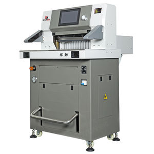 By500L гидравлический резак для бумаги, более плотный, 10 дюймов, ЖК-экран, ручной режим, изменение языка для школьного офиса - Product Image 6