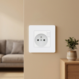 Prise murale 86 pour salon et chambre, prise simple pour récepteur <span class=keywords><strong>satellite</strong></span>, décodeur TV par câble, PC industriel, prise blanche - Product Image 4