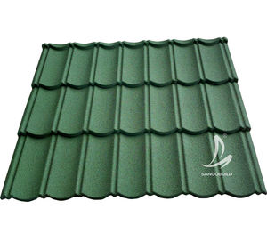 Prix des tuiles de toiture légères en tôle pour le Nigéria, la <span class=keywords><strong>Gambie</strong></span> et le Libéria, prix des tuiles de toiture romaines doubles par mètre carré - Product Image 4