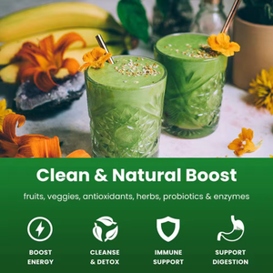 Daily Greens Multi vitamin Probiotisches vegetarisches Antioxidans Brause kapsel zusatz für Frauen - Product Image 6