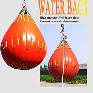 ถุงน้ำ PVC ความจุขนาดใหญ่ 1T-50T ความแข็งแรงสูง สำหรับทดสอบการรับน้ำหนักของอุปกรณ์ยก - Product Image 1