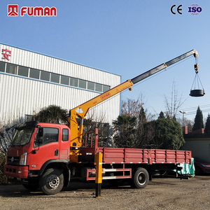 יצרני מנופי משאיות פומן סין 5 טון 360 °   מנוף נייד עם זרוע טלסקופית מסתובבת במלואה להרמה ישרה - Product Image 4