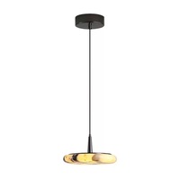 Lustre de salle à manger en pierre naturelle de luxe, moderne et sophistiqué, lampe de designer de luxe léger pour îlot de table à manger