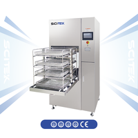Lavadora Automática de Cristalería para Laboratorio SCITEK ≥200L con Pantalla LCD, Bomba Potente de Acero Inoxidable, Limpieza Eficiente y Cerradura de Puerta Segura