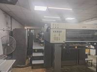 Un jeu de HEIDELBERG utilisé deux couleurs avec perfectionnant Offset-presse, modèle SM102-2-P