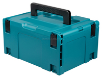 Boîtes à outils empilables de la série MAKPAC, 4 tailles, boîte de rangement en plastique à emboîtement pour tous types d'outils électriques et d'accessoires