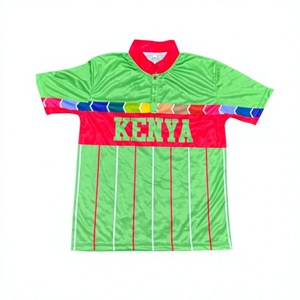เสื้อเจอร์ซีย์แบบซับลิเมชั่นสั่งทำพิเศษ โลโก้ด้านหน้า โพลีเอสเตอร์ 100% สำหรับการแข่งขันและฝึกซ้อม ระบายอากาศได้ดี แขนสั้น ทรงปกติ เสื้อผ้าสำหรับผู้ใหญ่ - Product Image 1