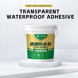 LOULAN 1,5 mm – Adhésif polyuréthane transparent durable pour l'étanchéité des fissures des tuiles de toit et des murs extérieurs – Revêtement imperméable pour toitures extérieures - Product Image 4