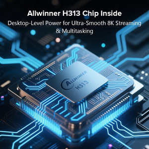 TV98 ATV X9 TV Stick <span class=keywords><strong>CPU</strong></span> <span class=keywords><strong>Allwinner</strong></span> <span class=keywords><strong>H313</strong></span> Android 14.0 2 Go 16 Go de mémoire de stockage, double prise en charge du Wi-Fi, télécommande vocale - Product Image 3