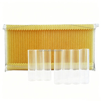 Nouveau extracteur de miel automatique en plastique de qualité alimentaire pour ruche, 7 pièces, sans extracteur de miel, pour apiculteur