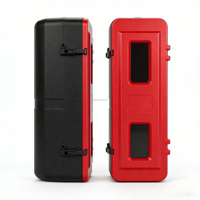 Armoire en plastique pour extincteur, boîte de rangement pour extincteur DCP, porte simple