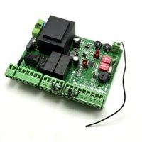 Panel de Control Deslizante para Receptor de CA 220/230V, Receptor de 2 Relés 433mhz