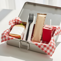 Ensemble de couverts jetables compostables CPLA, différentes tailles de fourchettes pour les fêtes, les restaurants, le camping