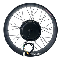 Kit Sepeda Listrik 20/26x4.0 inci 48-72V2000W 170/19mm Roda Fat Bike Direct Drive 45A UKC1+ Motor Hub Belakang Kit Konversi Sepeda Listrik