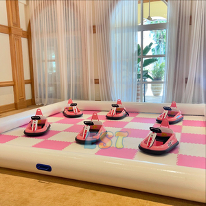 Prix d'usine en gros enfants autos tamponneuses arène gonflable terrain de piste de course gonflable pour la <span class=keywords><strong>location</strong></span> de fête - Product Image 2