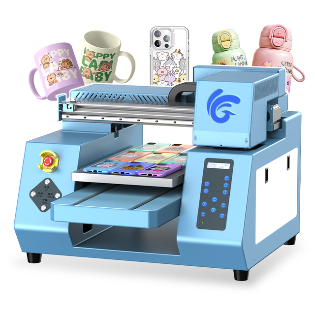 A3 UV Printer, Uv Flatbed Printer, Digital Printing Machine Printing Machine for Small Business