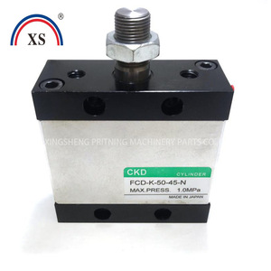 กระบอกลมแบบแบน CKD รุ่น FCD-K-50-45-N ตัวกระบอกทำจากเหล็ก ผลิตในประเทศญี่ปุ่น - Product Image 1