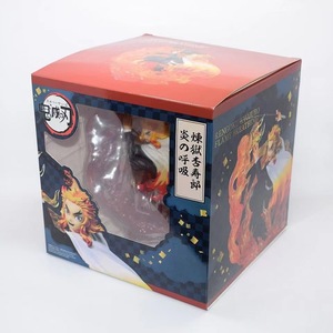 Figurine d'action japonaise de 19cm Anjuro, tueur de démons Kimetsu No Yaoba, jouet en PVC, modèle respirant, catalogue gratuit - Product Image 6