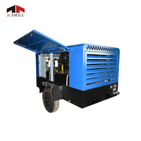 Compresseur d'air électrique européen d'italie 400 cfm populaire pour le forage de puits d'eau