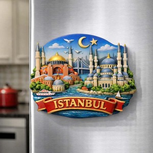 Imanes de Resina 3D Personalizados de <span class=keywords><strong>Estambul</strong></span>, Turquía, Artesanía, Recuerdo de <span class=keywords><strong>Viaje</strong></span> Estoniano, Decoración del Hogar, Adornos, Estilo de Pegatina Magnética - Product Image 2
