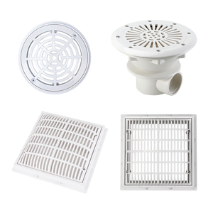 Accessoires de piscine, couvercle de raccord en plastique, drain principal rond pour piscine - Product Image 2
