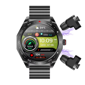 Nuovo modello T95 <span class=keywords><strong>Smart</strong></span> Watch con auricolari auricolari 2 in 1 TWS cuffie BT chiamata musica Play Smartwatch per uomo donna - Product Image 3