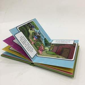 Produzione sfusa libro con copertina rigida servizio di stampa per bambini bordo libro stampa libri di bordo su misura per i bambini - Product Image 2