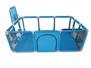 Playpen per bambini di grandi dimensioni con porta e cestino per bambini con caratteristiche Premium - Product Image 3