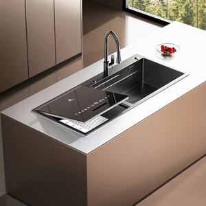 Évier ménager intégré Dishwasherau Tomatic Intelligent avec fonctions <span class=keywords><strong>de</strong></span> lavage et <span class=keywords><strong>de</strong></span> séchage <span class=keywords><strong>de</strong></span> stérilisation - Product Image 1